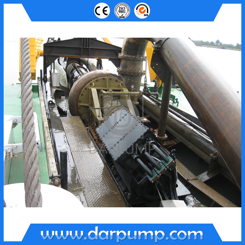 湖北某挖泥船500DWM應用現場